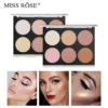 6 In 1 Miss Rose Ultimate Glow Highlighter Kit For Face Smoothness