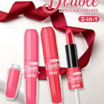 2 In1 Double-headed Moisturizing Waterproof Lipstick Pen Semi-matte Moisturizing Lipgloss