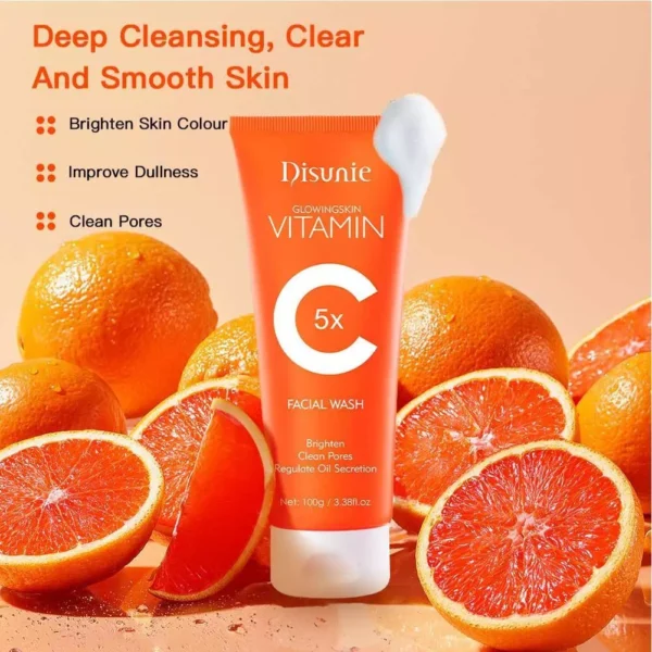 Disunie Vc Facial Wash Cleanser Oil Control