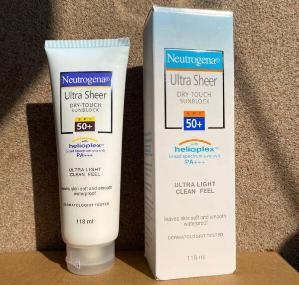 Neutrogena Sunblock Original Ultra Sheer Dry Touch Sunblock Spf 50+